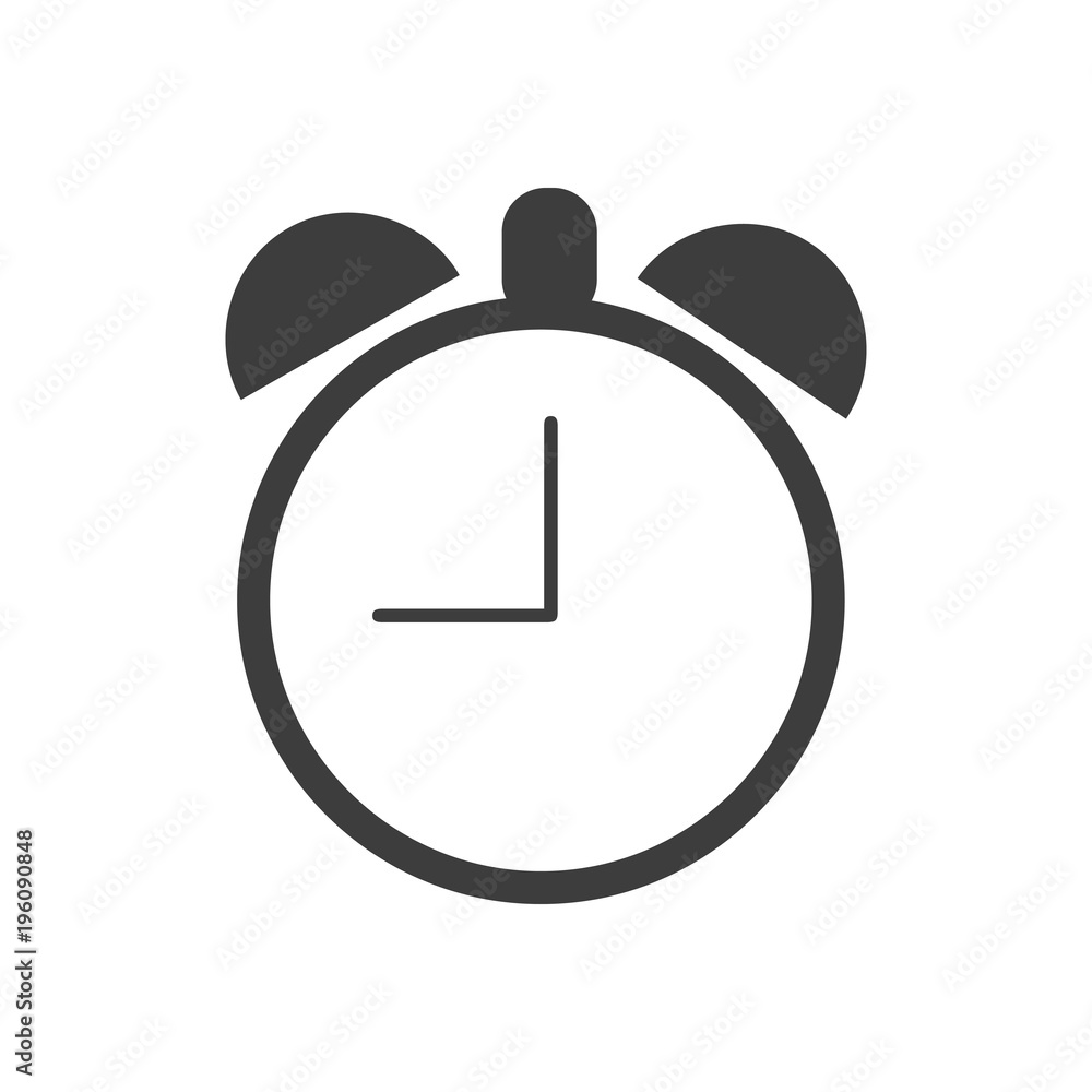 Modern Time Symbol Watch Icon Clock Vector Vector De Stock Adobe Stock