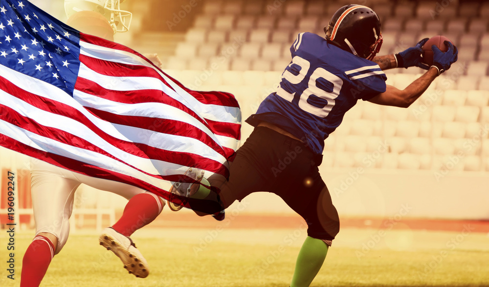 Fototapeta premium American football game