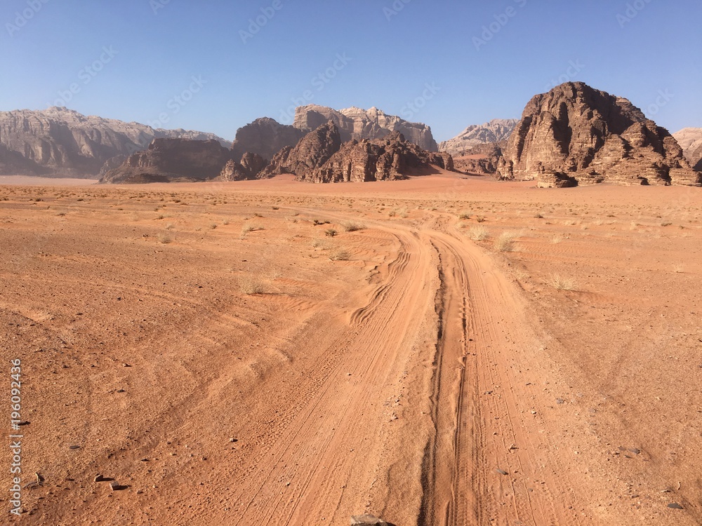 Naklejka premium Wadi Rum - desert