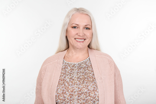 Portrait of female pensione...