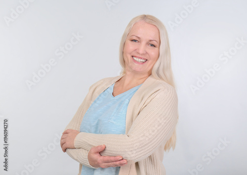 Portrait of female pensione...