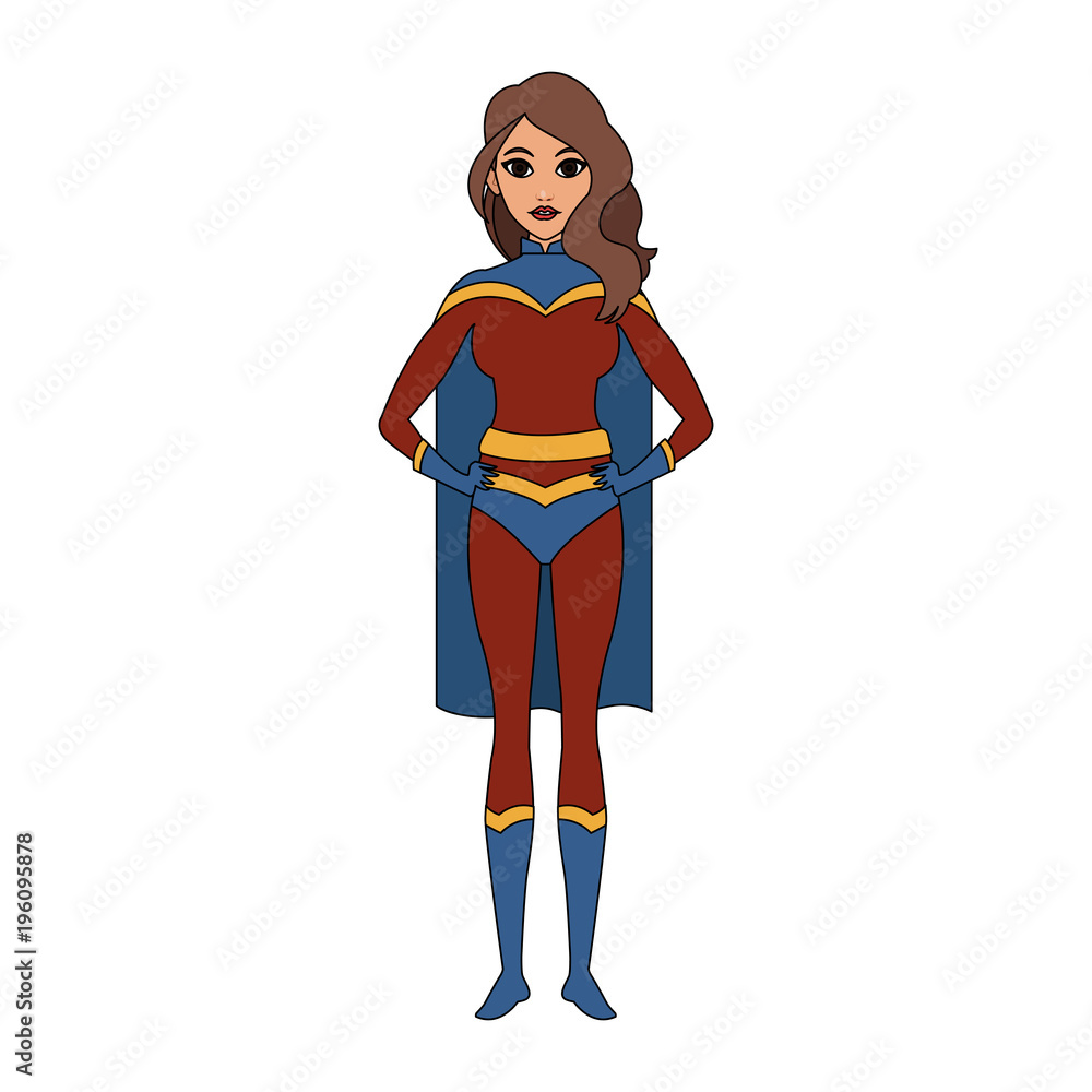 Super woman cartoon vector illustration graphic design Super woman cartoon vector illustration graphic design