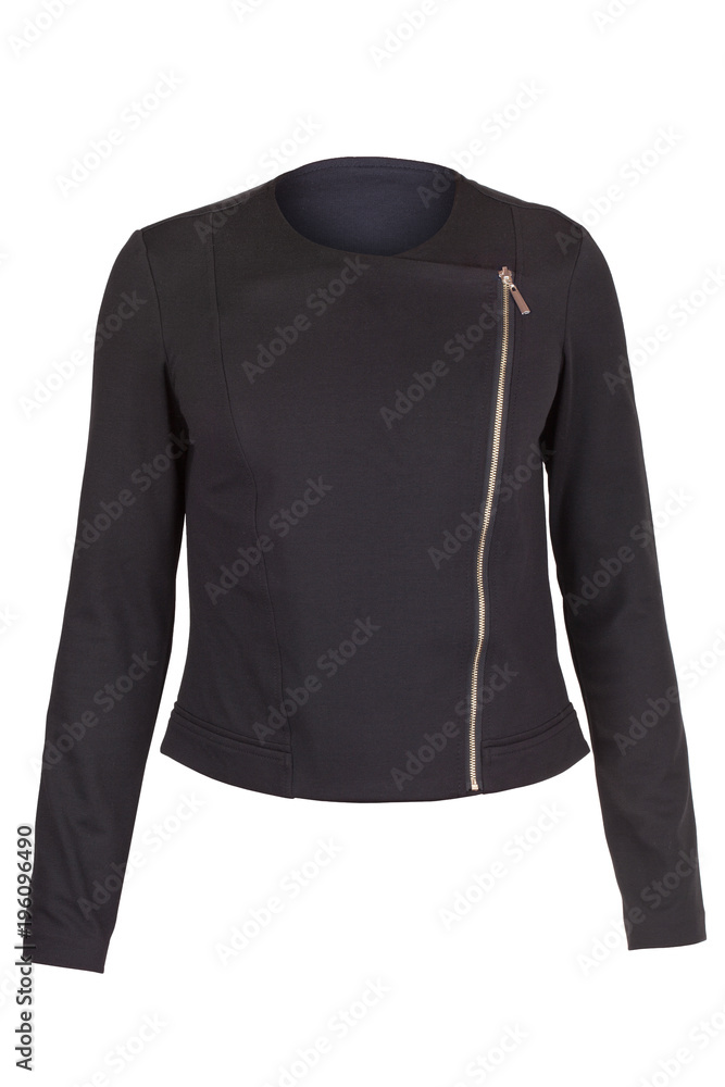 Ladies' blazer with zipper Ladies' blazer with zipper