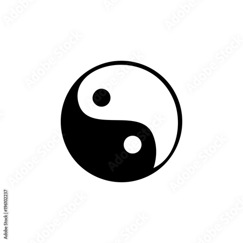 Yin Yang icon. Element of SPA icon. Premium quality graphic design. Signs and symbols collection icon for websites, web design, mobile app
