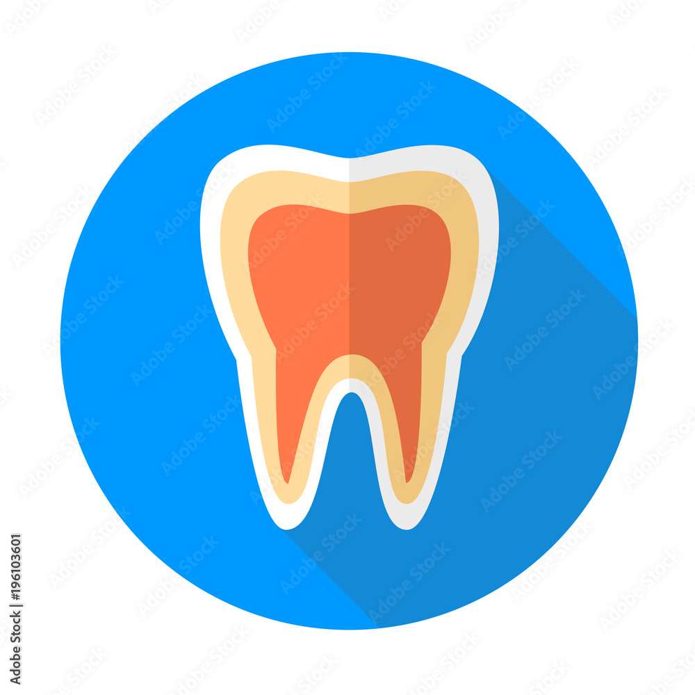 Vector illustration of dental icons. Vector illustration of dental icons.