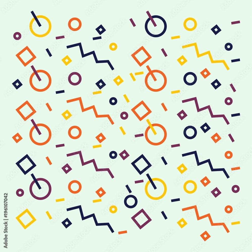 Geometric Background Vector Template Design Geometric Background Vector Template Design