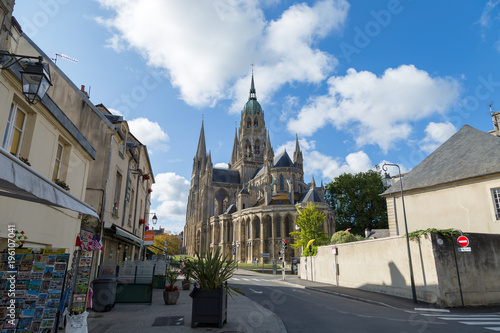 Cathedral of Our Lady of Bayeux, Calvados department of Normandy, France.