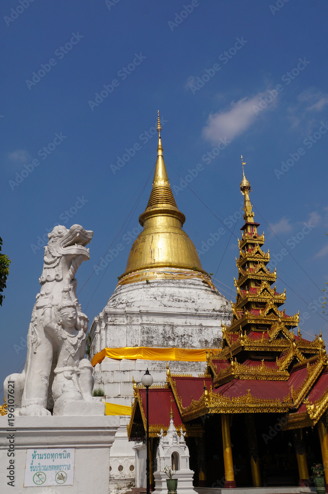 Beautiful Wat Phra Kaew Don Tao, Lampang,Thailand. Beautiful Wat Phra Kaew Don Tao, Lampang,Thailand.