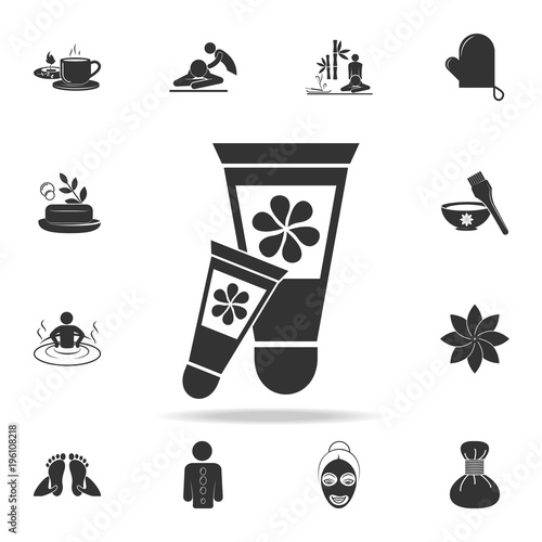 Spa Cream Icon. Detailed set of SPA icons. Premium quality graphic design. One of the collection icons for websites, web design, mobile app photo