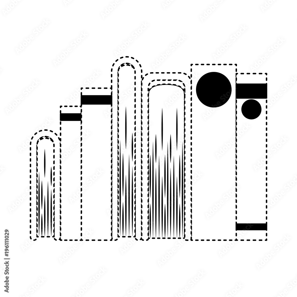 pile books library icon vector illustration design pile books library icon vector illustration design