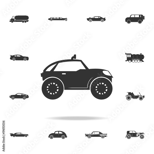 Fototapeta Naklejka Na Ścianę i Meble -  buggy car icon. Detailed set of transport icons. Premium quality graphic design. One of the collection icons for websites, web design, mobile app