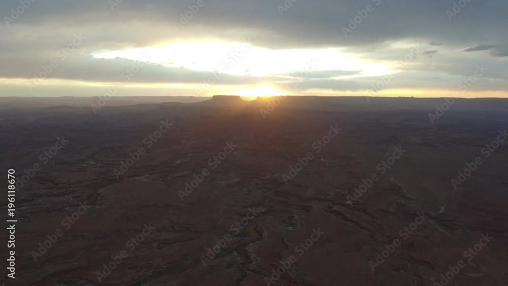 Tilt Down to Epic Canyon at Sunset Tilt Down to Epic Canyon at Sunset