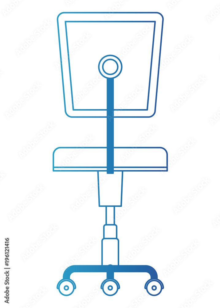 office chair isolated icon vector illustration design office chair isolated icon vector illustration design