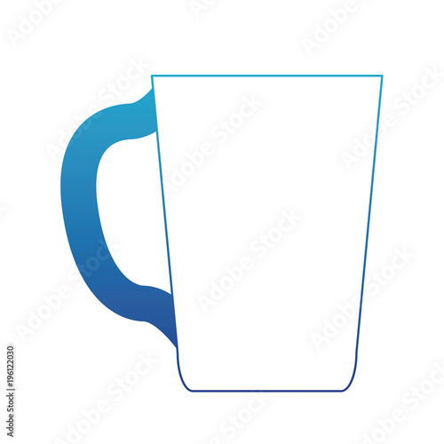 chocolate mug isolated icon vector illustration design
