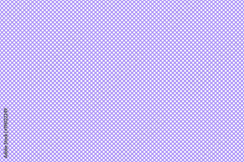 Seamless geometric abstract pattern vector. White dot on purple background.