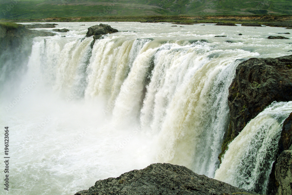Fototapeta premium View of Iceland Waterfall