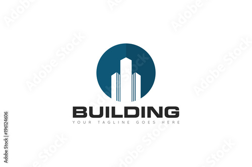 building logo and icon design template eps10