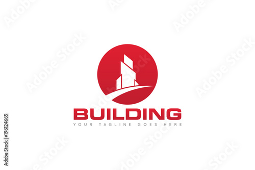 building logo and icon design template eps10