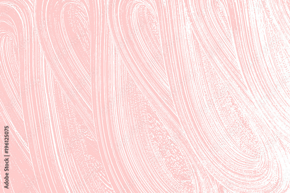 Fototapeta premium Natural soap texture. Adorable millenial pink foam trace background. Artistic rare soap suds. Cleanliness, cleanness, purity concept. Vector illustration.