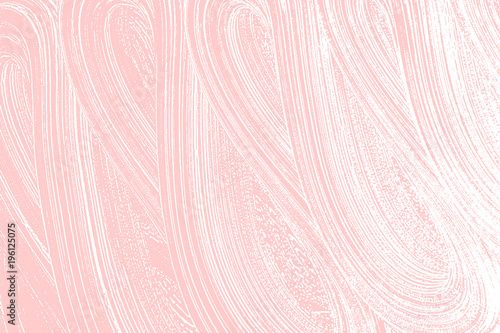 Natural soap texture. Adorable millenial pink foam trace background. Artistic rare soap suds. Cleanliness, cleanness, purity concept. Vector illustration.