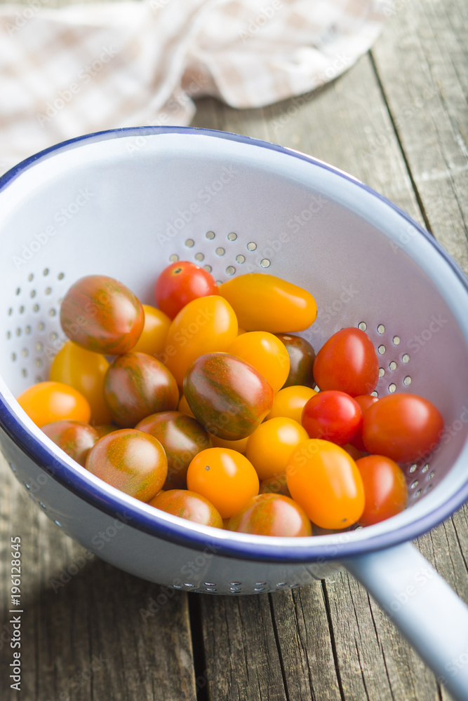 Tasty cherry tomatoes. Tasty cherry tomatoes.