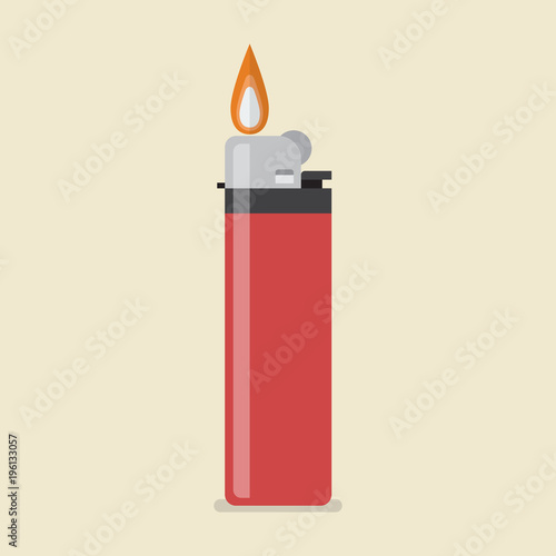 Lighter vector icon