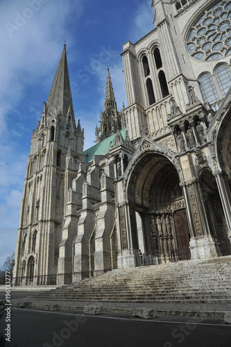 Obraz na płótnie cathédrale de Chartres