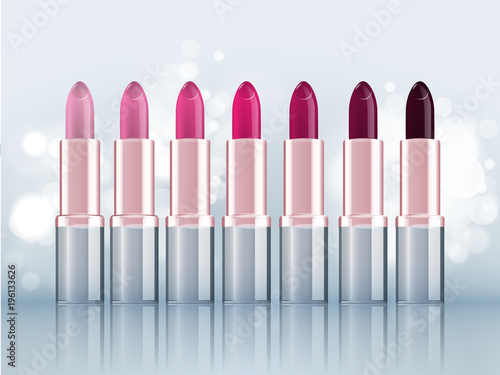 Fashion lipstick magazine ads