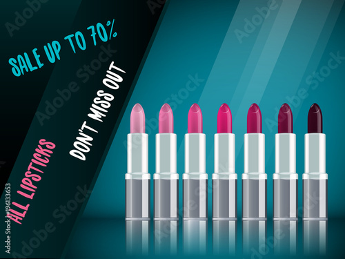 Fashion lipstick magazine ads