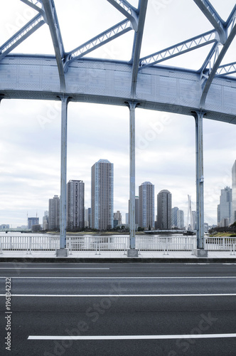 永代橋からの眺望