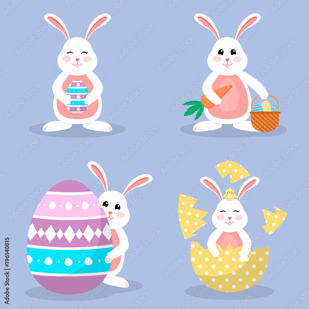 Merry easter rabbit. Easter Bunny Merry easter rabbit. Easter Bunny