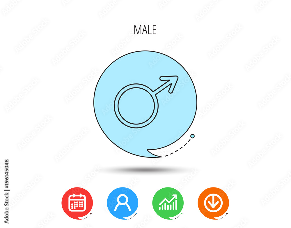 Male icon. Gentlemen sexuality sign. Male icon. Gentlemen sexuality sign.