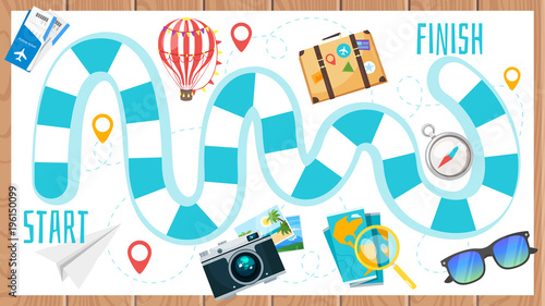  kids travel board game