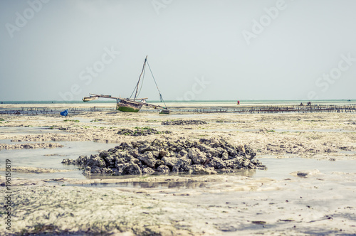 Bassa marea a Zanzibar © Zero Pixel