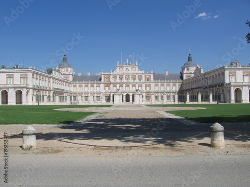 Palace and gardens in Aranjuez, Spain