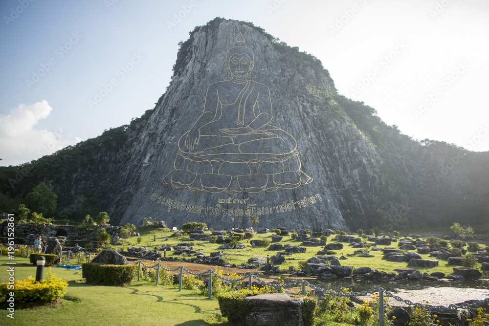 Obraz premium THAILAND PATTAYA BUDDHA CLIFF KHAO CHEE CHAN
