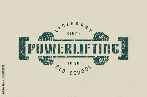 Emblem of the powerlifting club