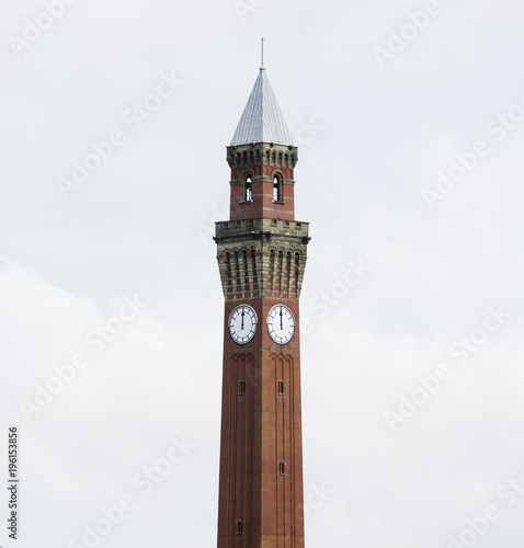 clock tower at Birmingham university