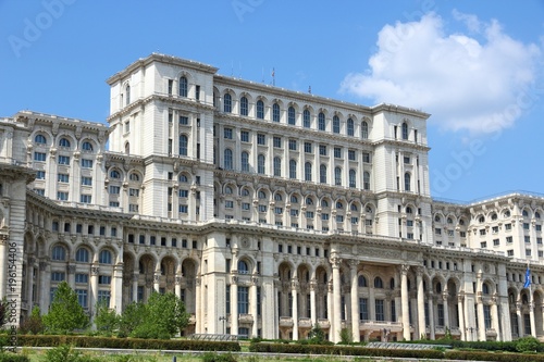 Parliament of Romania. Bucharest Romania. © Tupungato