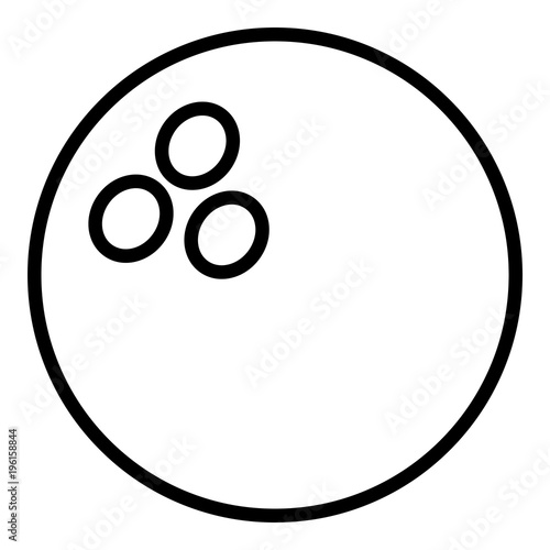 Icon - Bowlingkugel