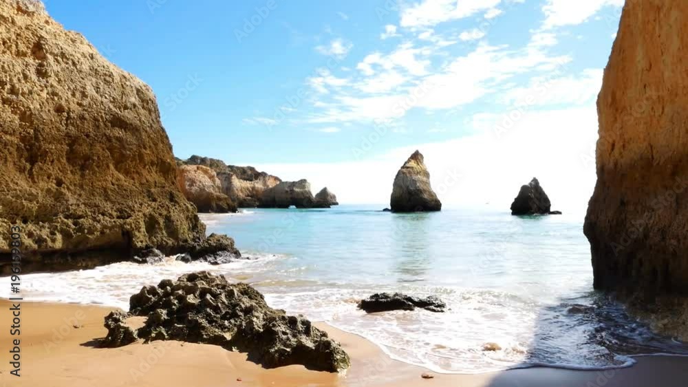 beach praia dos tres irmaos, Algarve, Portugal beach praia dos tres irmaos, Algarve, Portugal