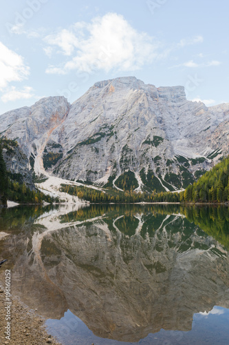 lago di braies photo