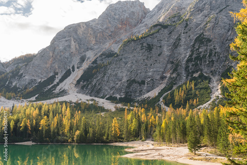 lago di braies photo