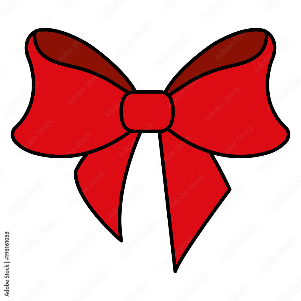 ribbon bowntie decorative icon vector illustration design ribbon bowntie decorative icon vector illustration design