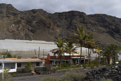 A walk through the streets of El Remo at La Palma / Canary Islands near Puerto Naos photo