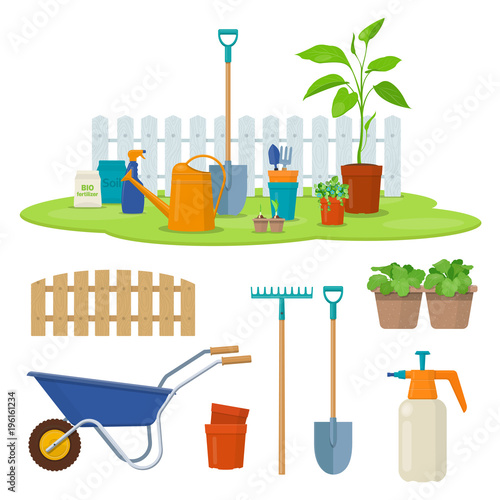 Gardening equipment and tools