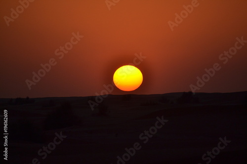 Sonnenuntergang Sonnenaufgang Wüste