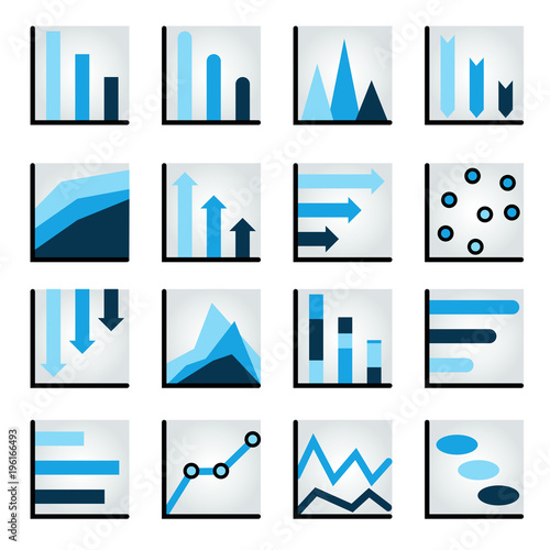 Charts, graph, diagrams. Infographics vector.