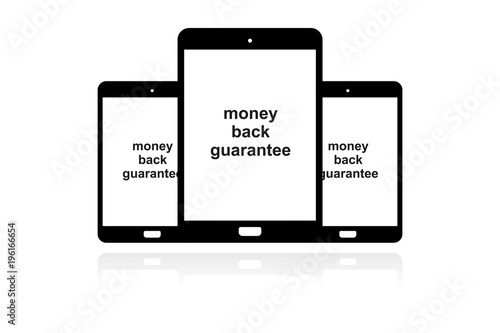 Tablet Banner - App - Geld zurueck Garantie