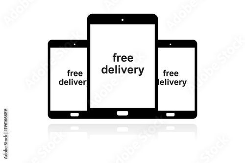 Tablet Banner - App - kostenloser Versand